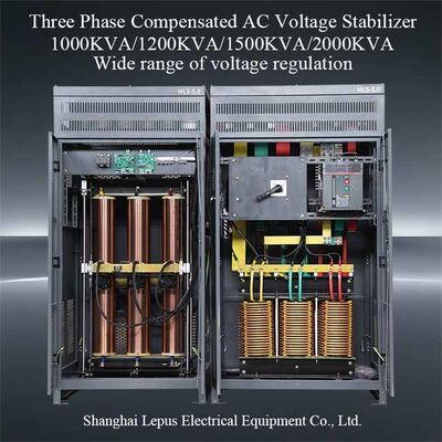 1000KW 1000KVA 380V Voltage Regulator Three phase Servo Type Voltage Stabilizer