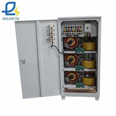 80KVA 3 Phase Voltage Regulator/Stabilizer 50Hz 60Hz Servo Type Voltage Stabilizers