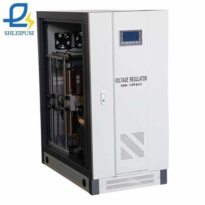 415V AVR  Voltage Stabilizer 150KVA 120KVA Servo Type 3 Phase Voltage Regulator