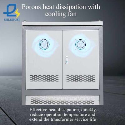 100KVA 80KW Voltage Transformer Dyn11 High Precision Voltage Transformer