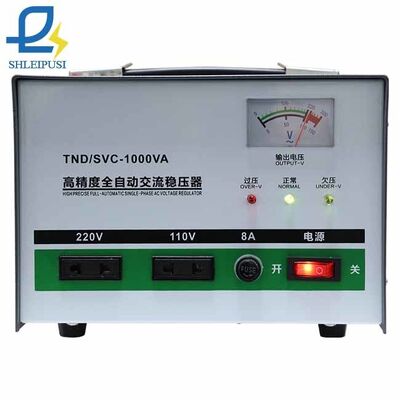 Automatic AC Servo Voltage Stabilizer 1000W 2 Phase 230V 240V 220V 50Hz