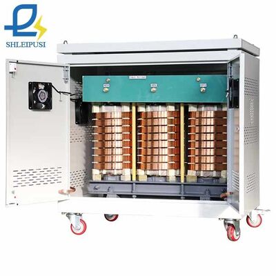 Furnace Dry High Current Type Voltage Transformer 75KVA with Copper Bar Winding