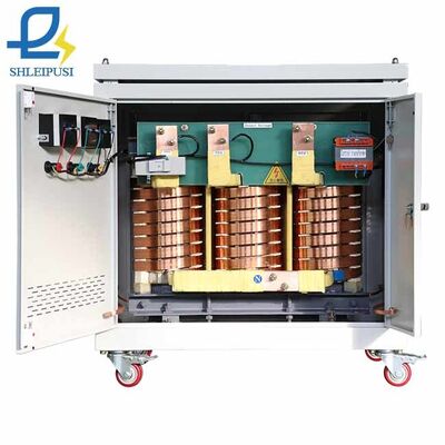 Furnace Dry High Current Type Voltage Transformer 75KVA with Copper Bar Winding