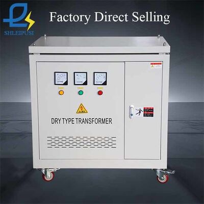 Furnace Dry High Current Type Voltage Transformer 75KVA with Copper Bar Winding