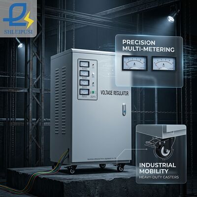 High Precision 415V 150KVA Servo Type 3 Phase Automatic Voltage Regulator AVR Stabilizer