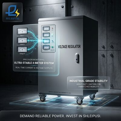 High Precision 415V 150KVA Servo Type 3 Phase Automatic Voltage Regulator AVR Stabilizer