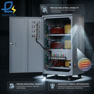 Industrial Grade 415V 120KVA Servo Type 3 Phase Automatic Voltage Regulator Stabilizer
