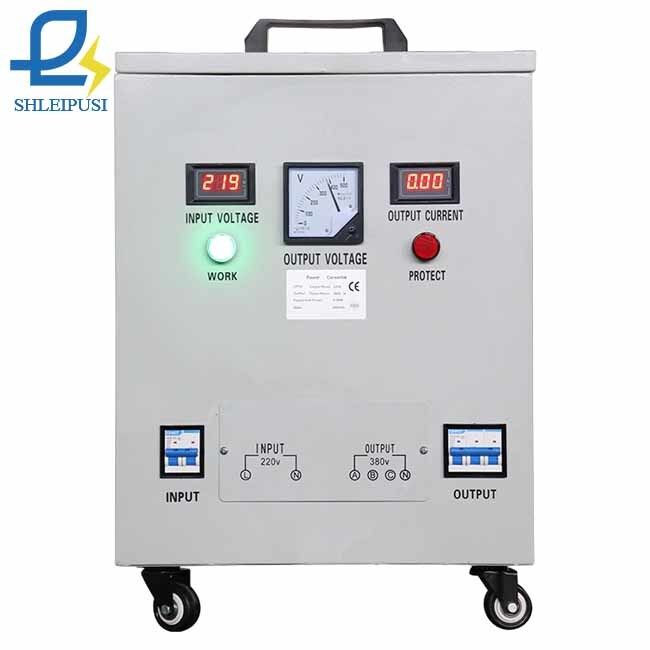 10KVA Phase Converter Transformer Single Phase 220V To 380V 3 Phase