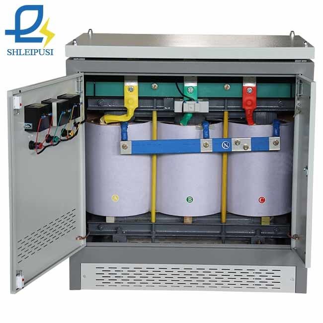 100KVA 80KW Voltage Transformer Dyn11 High Precision Voltage Transformer