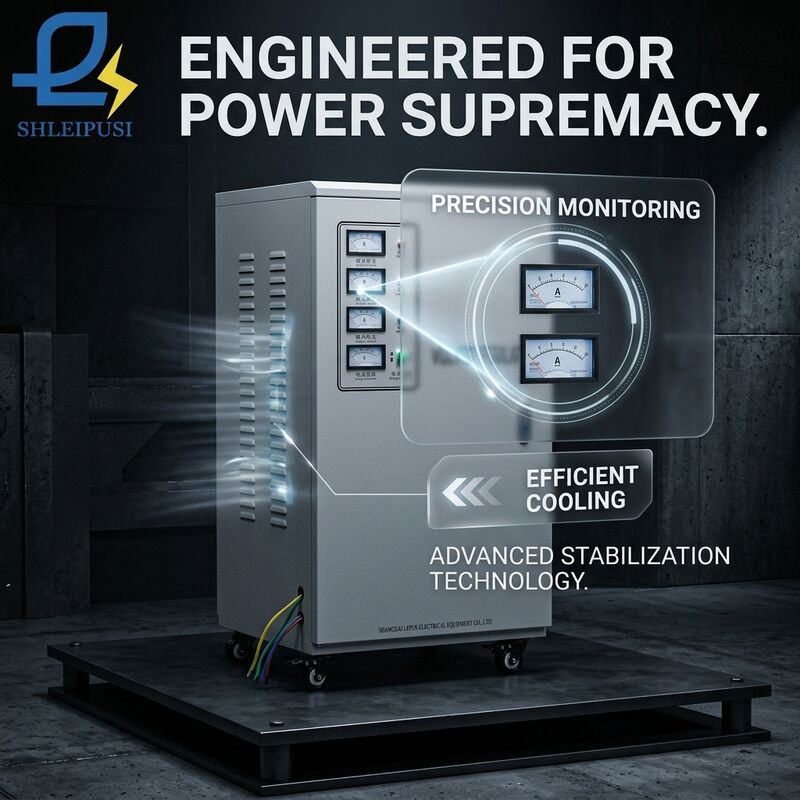 Full Protection 415V 100KVA Servo Type 3 Phase Automatic Voltage Regulator AVR Stabilizer