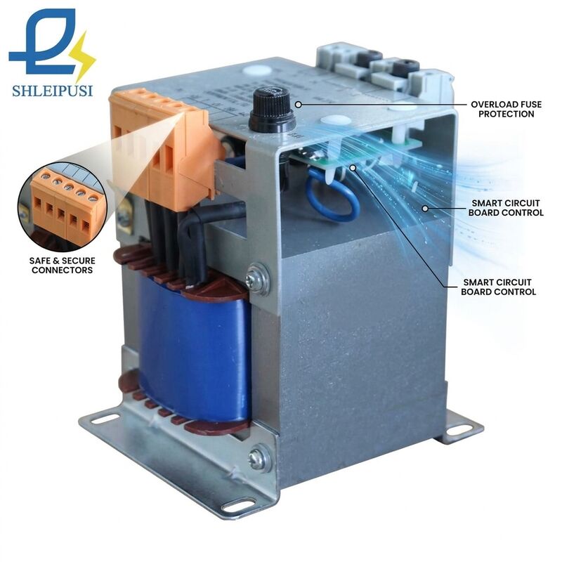 Compact Precision BK-300VA 220V-24V Single Phase Control Transformer Dry Type Step Down